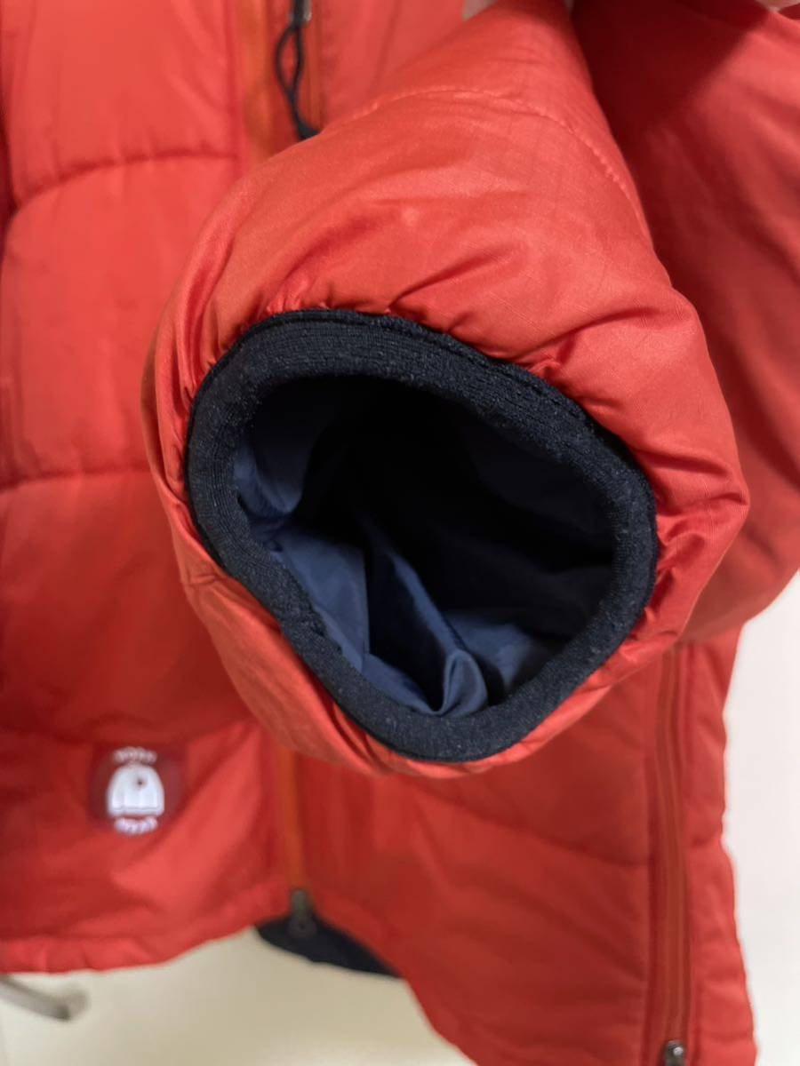 希少 Patagonia das parka pop orange パタゴニア ダスパーカ　ポップオレンジ　L worn wear 2001 オレンジ ラージ_画像5