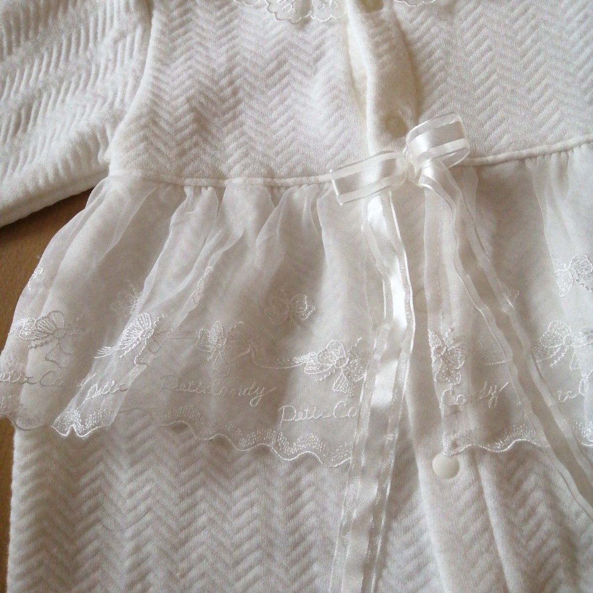 ベビー　白　セレモニードレス50~70cm