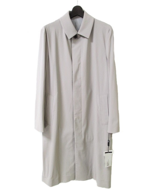  новый товар * двойной стандартный механизм закрывания [D/him] пальто с отложным воротником 50 размер * обычная цена 64900 иен ti-him мужской 