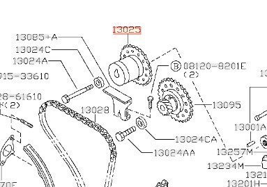 ★超希少 未使用 純正 日産 スプロケット カム シャフト シルビア S14 S15 SR20DET VTC エンジン NISSAN SILVIA Cam Gear Sprocket_画像2