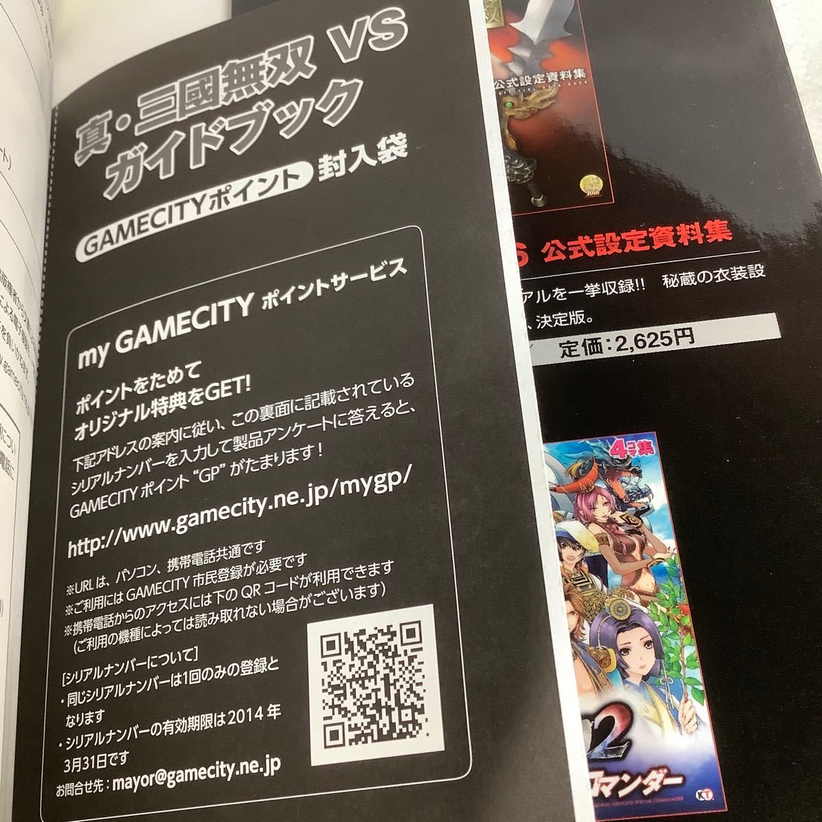 g_t S300 真・三國無双 VS ガイドブック 初版 3DS 攻略本_画像7