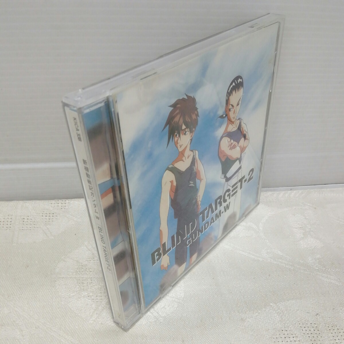 g_t S671 CD “キングレコード　CD アニソン　「新機動戦記ガンダムW BLIND TARGET-2」ケース付き“_画像2