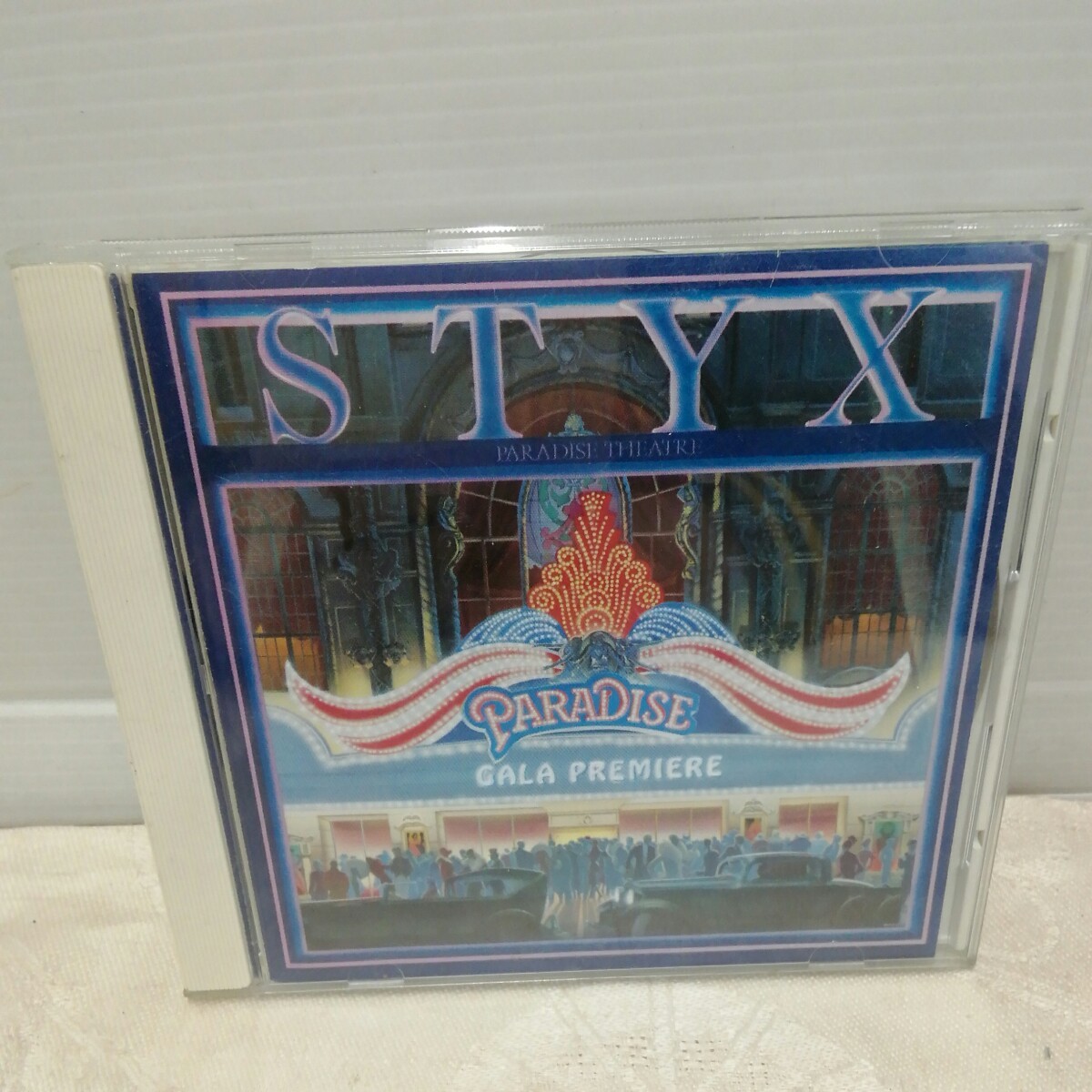 g_t T004 CD “ポリドール　CD 洋楽　「STYX パラダイスシアター」ケース付き“_画像1