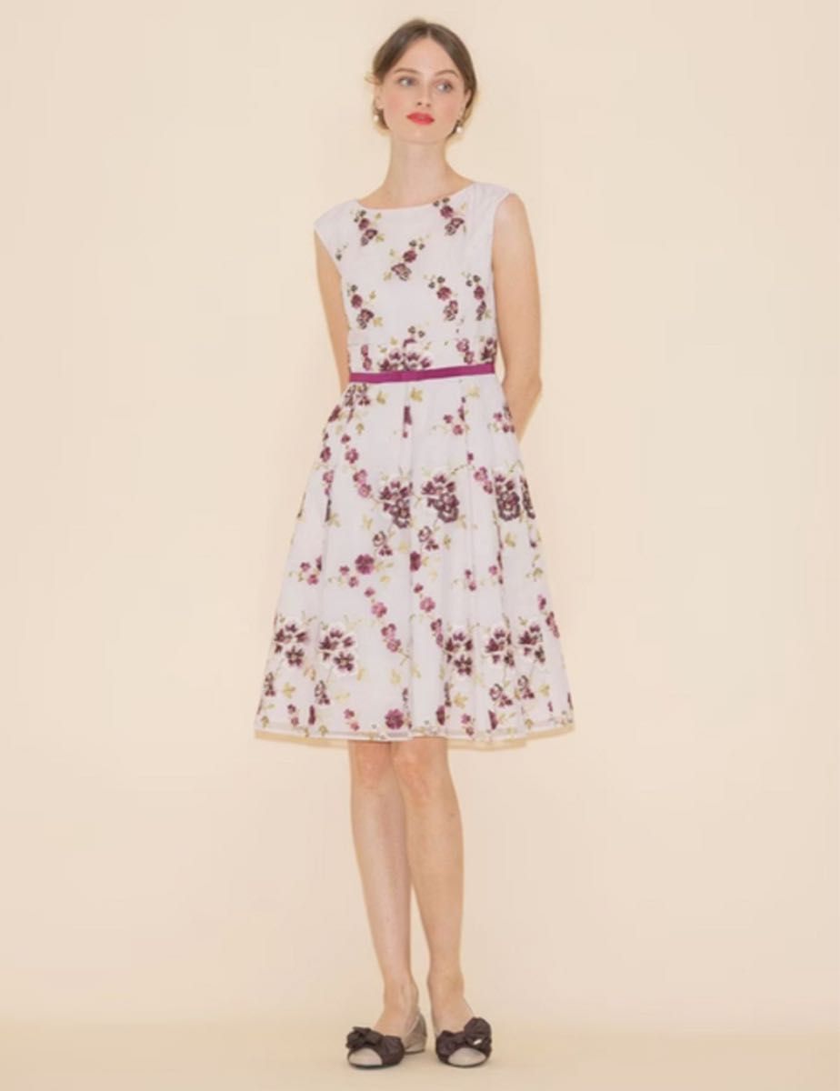 TOCCA 復刻 洗える PANSY ドレス トッカ ワンピース 花柄 TOCCA 復刻 洗える PANSY ドレス トッカ ワンピース 花柄