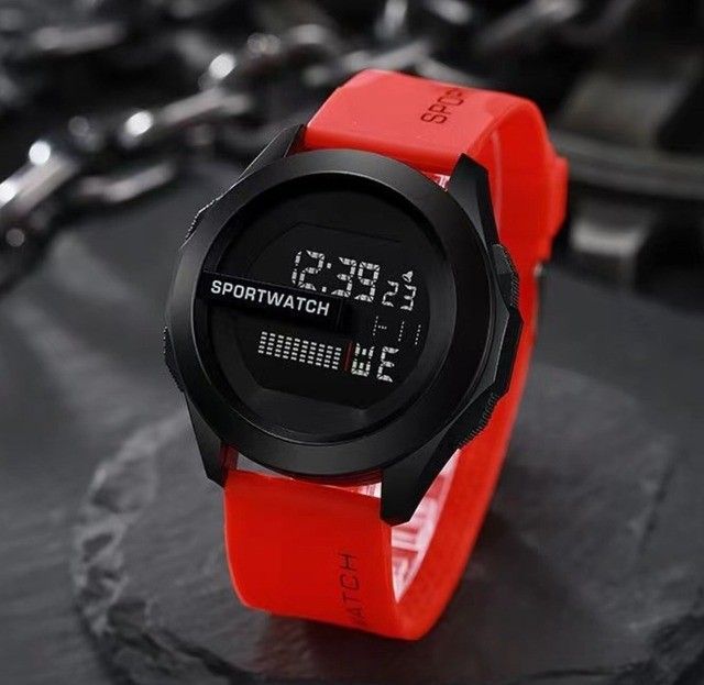 1280 T0478 腕時計  デジタル 多機能 LED 防水