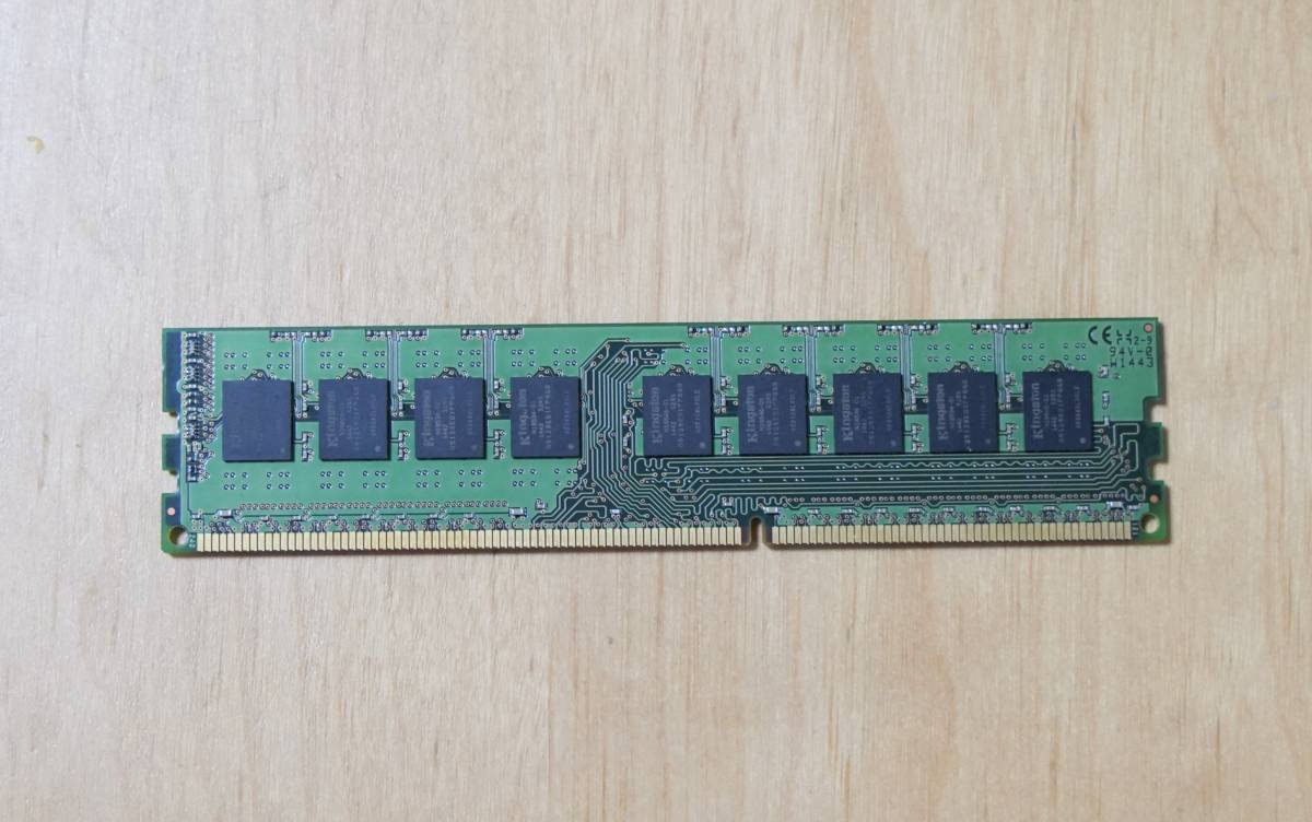 高性能 8GB KingSton 2Rx8 PC3-10600E-9-12-E3 ECC_画像2