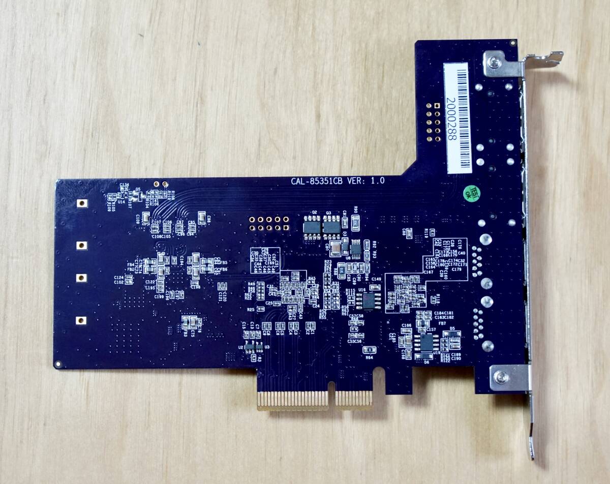 CalDigit製 FASTA-6GU3 eSATA 6G USB3.0 増設カード PCI-EX接続 Mac＆Windows_画像2