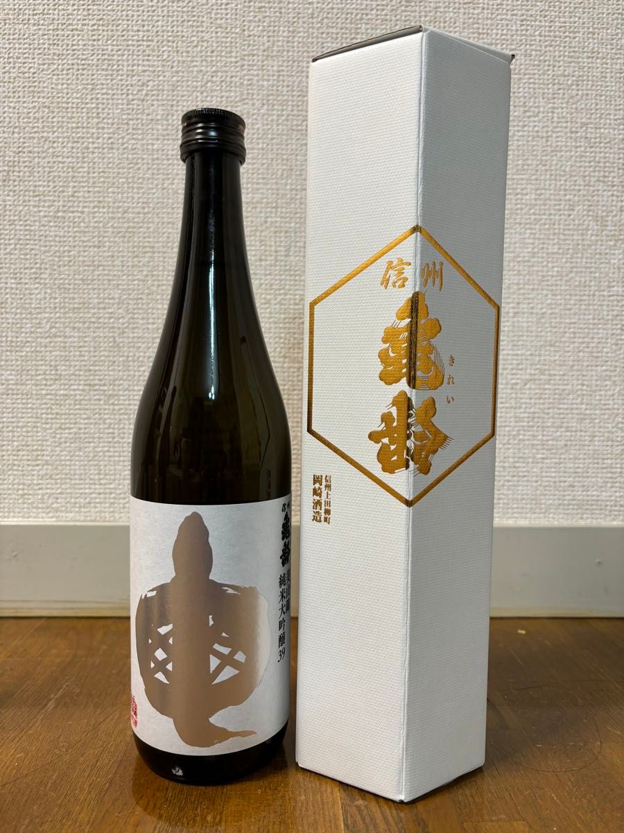 化粧箱付 信州亀齢 【銀亀】美山錦 純米大吟醸39 720ml|Yahoo 化粧箱付 信州亀齢 【銀亀】美山錦 純米大吟醸39 720ml|Yahoo