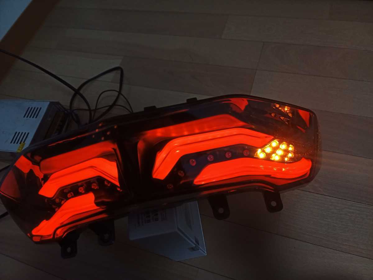 シグナスX社外LEDテールランプライトスモーク3型se44j 1yp_画像3