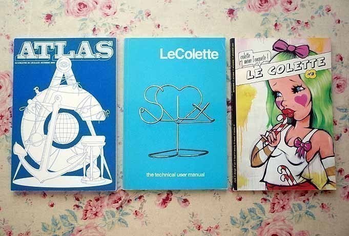 63327/Le Colette 3冊セット パリのセレクト・ショップ「Colette」のヴィジュアル・マガジン ファッション イラスト グラフィックス_画像1