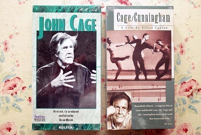 91520/ビデオ VHS John Cage I Have Nothing to Sayほか 2本セット ジョン・ケージ Kultur Video Cage & Cunninghamの画像1