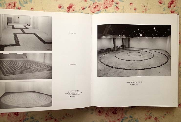 13877/洋書図録 リチャード・ロング展 Richard Long 1986年 グッゲンハイム美術館 現代美術 インスタレーション アースワーク 空間作品_画像4