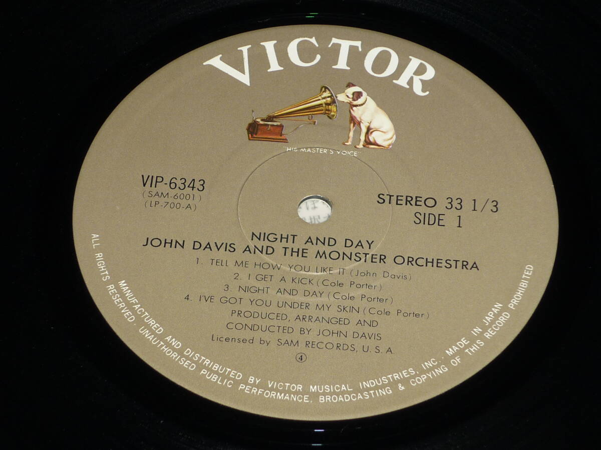 ジョン・デイビスとモンスター・オーケストラ John Davis & The Monster Orchestra / ナイト・アンド・デイ / セクシー・モンスター_画像5