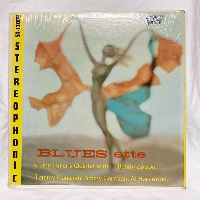 【シュリンク美盤!】RVG刻印! US Curtis Fuller /Blues-ette Tommy Flanagan Benny Golson Jimmy Garrison LP ST 13006 カーティスフラー_画像1