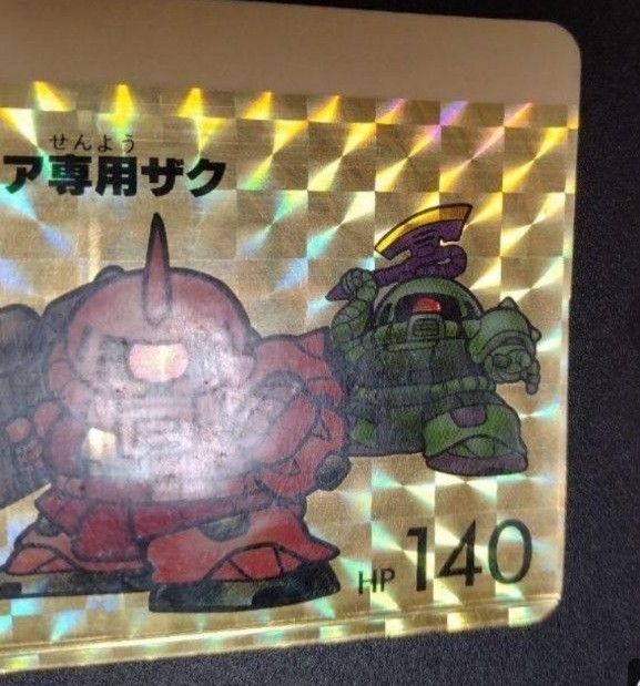 SDガンダム ガンダムカードダス キラカード 5枚 シールスリーブ SDガンダム ガンダムカードダス キラカード 5枚 シールスリーブ