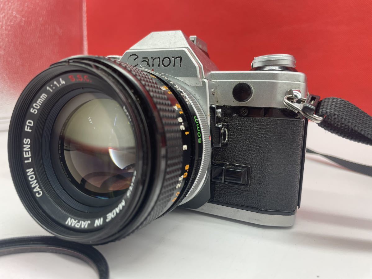 Canon AE-1 フィルムカメラ 一眼レフ シルバー レンズ FD 50mm 1:1.4