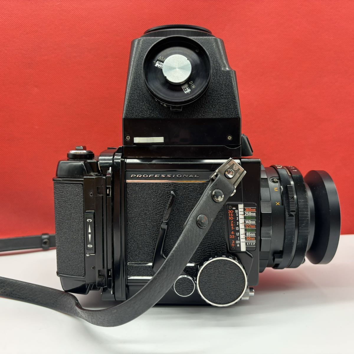 ◆ MAMIYA RB67 professional 中判フィルムカメラ ボディ MAMIYA-SEKOR F3.8 127mm レンズ シャッター、露出計OK マミヤ_画像4