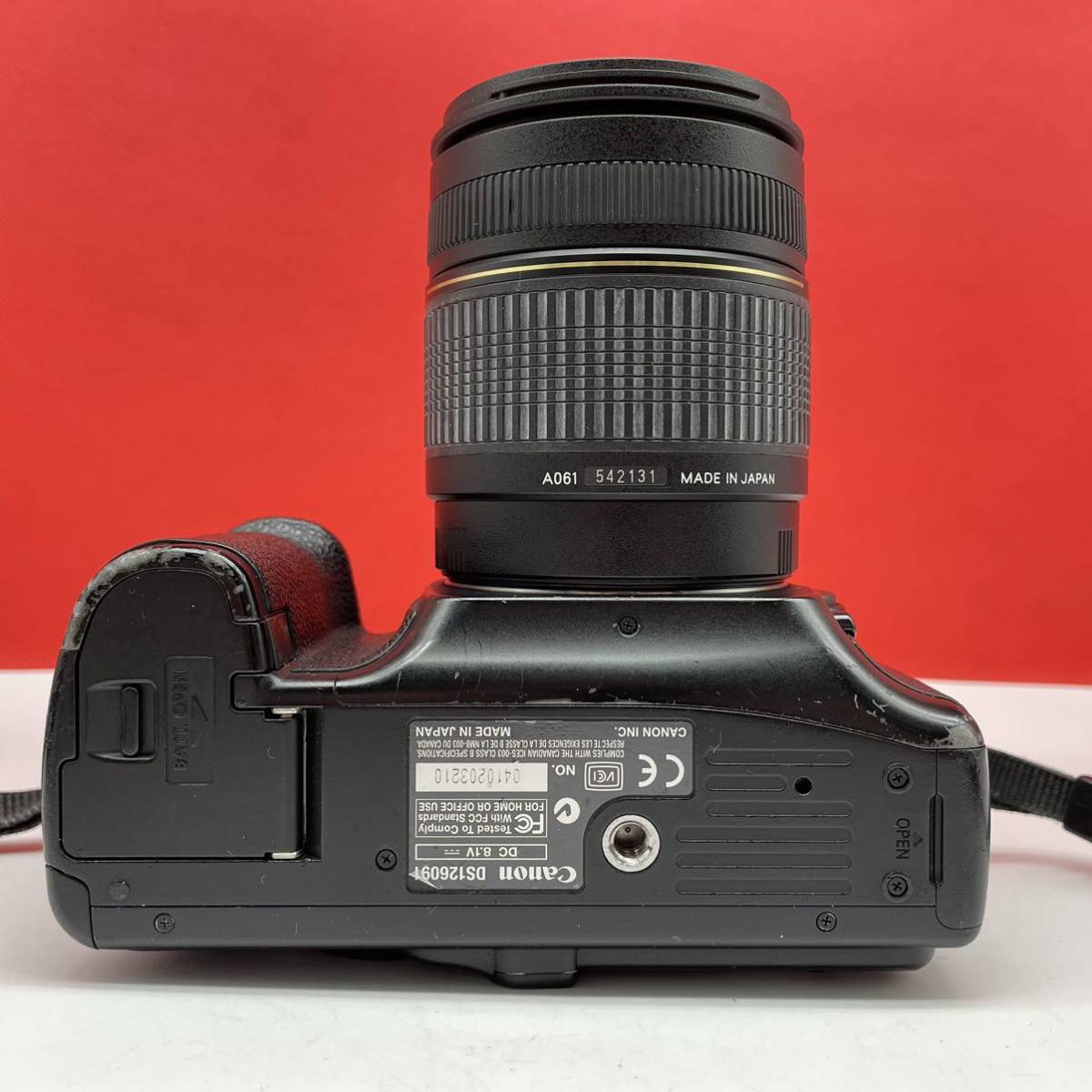 □ Canon EOS 5D デジタル一眼レフカメラ ボディ TAMRON AF XR Di LD IF 28-300mm F3.5-6.3 MACRO レンズ シャッターOK タムロン キャノン_画像6