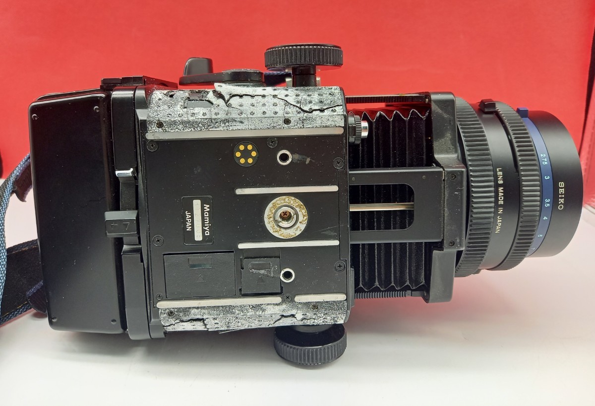■ MAMIYA RZ67 professional 中判フィルムカメラ ボディ MAMIYA-SEKOR Z 110mm F2.8 レンズ 動作確認済 シャッターOK マミヤ_画像6