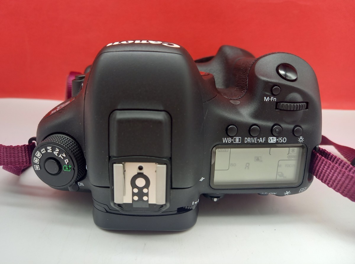 ■ Canon EOS 7D Mark II ボディ 動作確認済 シャッター、フラッシュOK デジタル一眼レフカメラ BG-E16 バッテリーグリップ キャノン_画像5