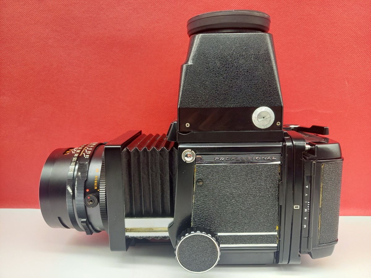 ■ MAMIYA RB67 中判フィルムカメラ ボディ MAMIYA-SEKOR NB F3.8 127mm レンズ 動作確認済 シャッター、露出計OK マミヤ_画像2