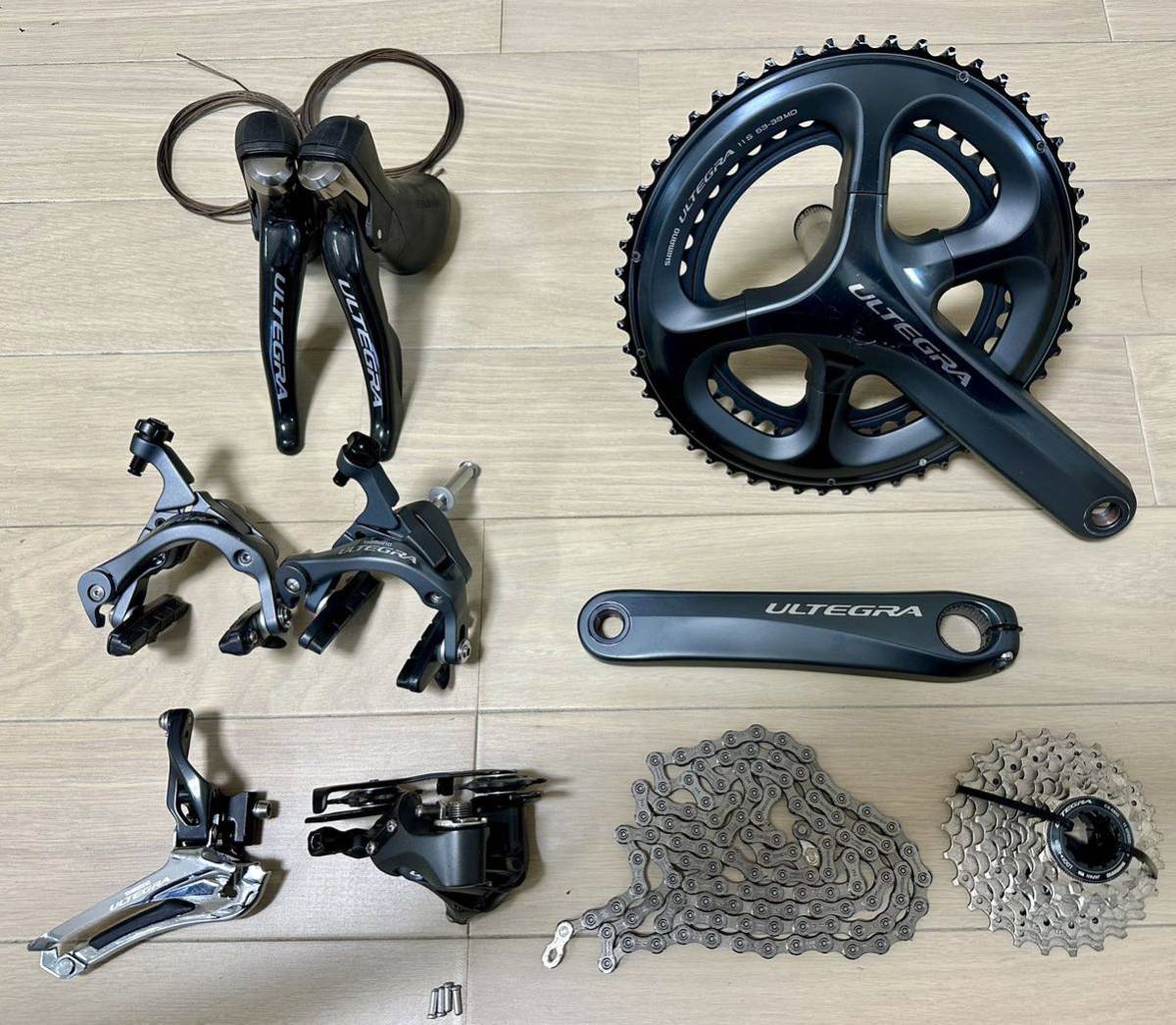 SHIMANO ULTEGRA 6800 11速 コンポセット美品
