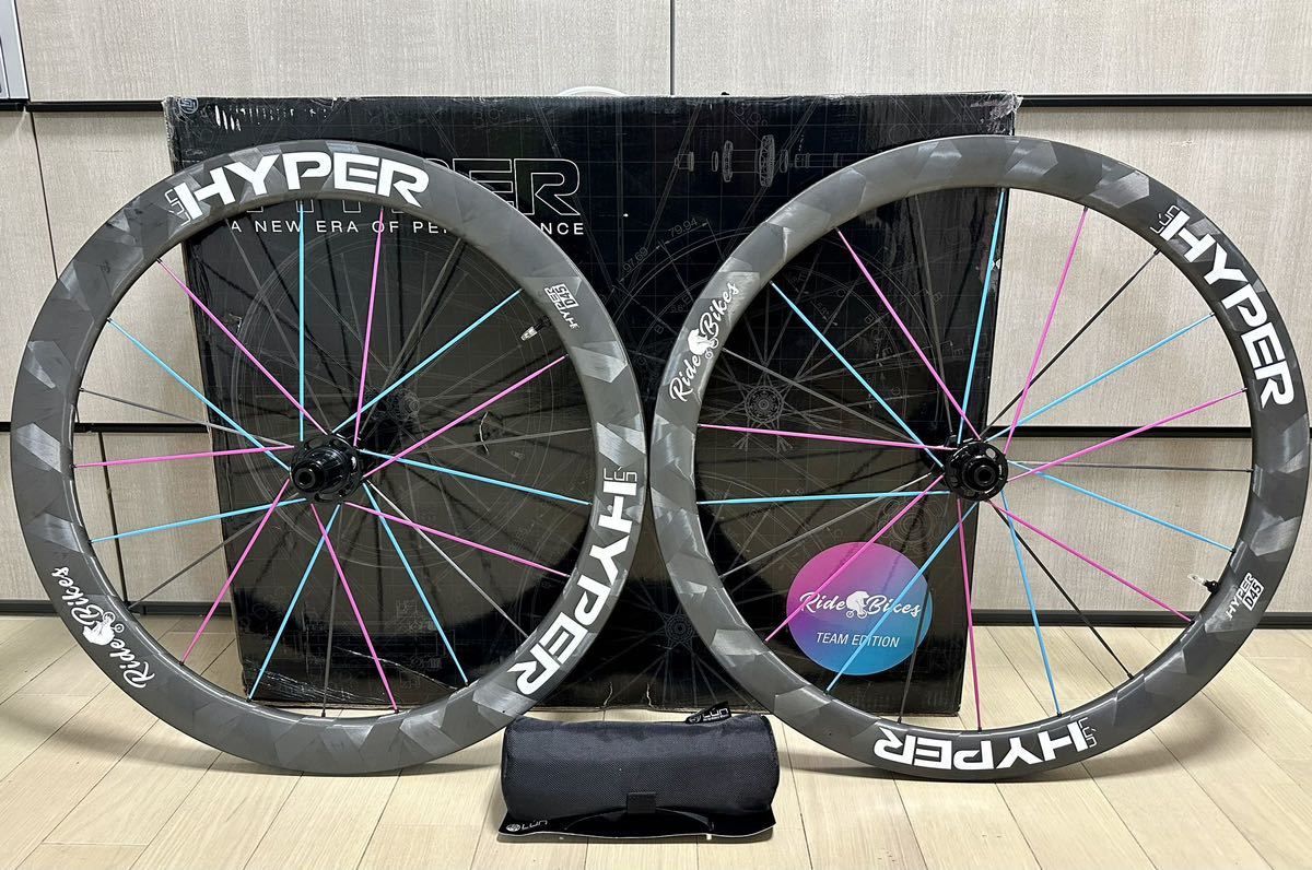 LUN HYPER D45 2023 RBB限定版 カーボンホイールセット ディスクブレーキ 新品未使用品