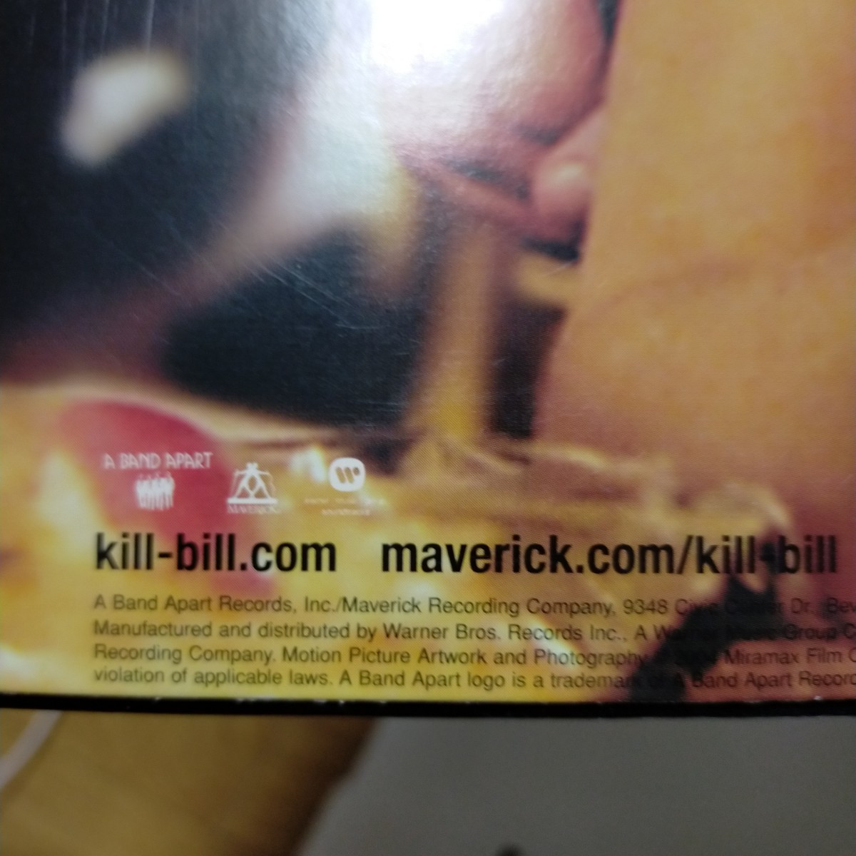 US ORG盤LP/O.S.T/KILL BILL キル・ビル vol.2/A Band Apart 48676-1梶芽衣子 RZA Quentin Tarantino クエンティン・タランティーノ_画像4