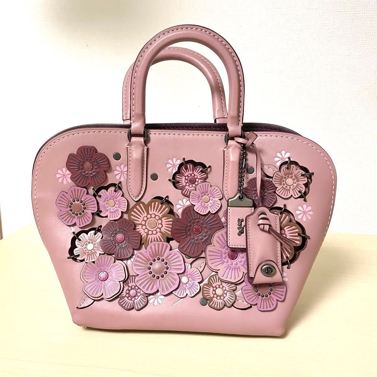 COACH 2wey コーチティーローズバッグ COACH 2wey コーチティーローズバッグ