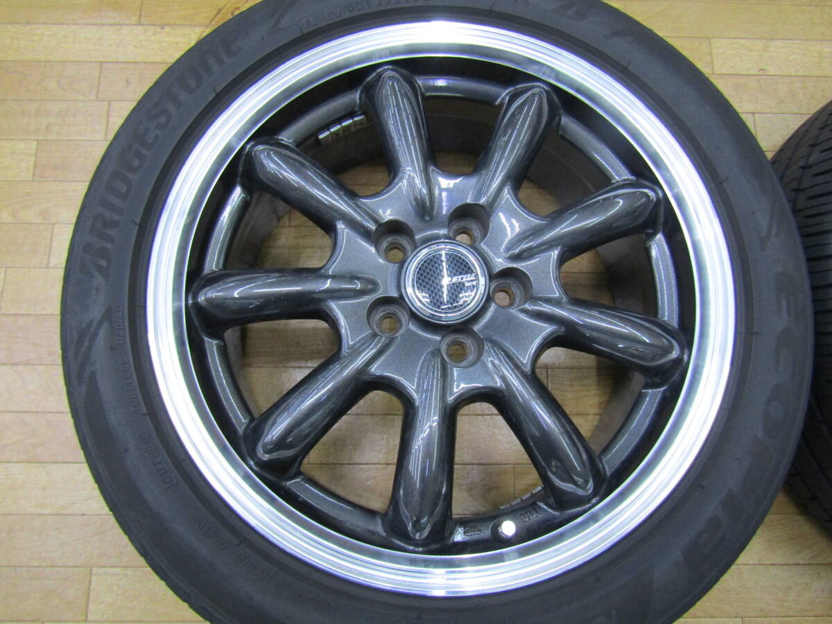 JP　STYLE　Bany　6,5－16　5/100　＋48　BRIDGESTONE　ECOPIA　195／50R16　4本_画像5