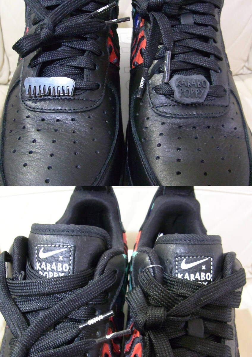 ★未使用 27.5cm NIKE BY YOU AIR FORCE 1 KARABO POPPY カラボポピー★_画像6