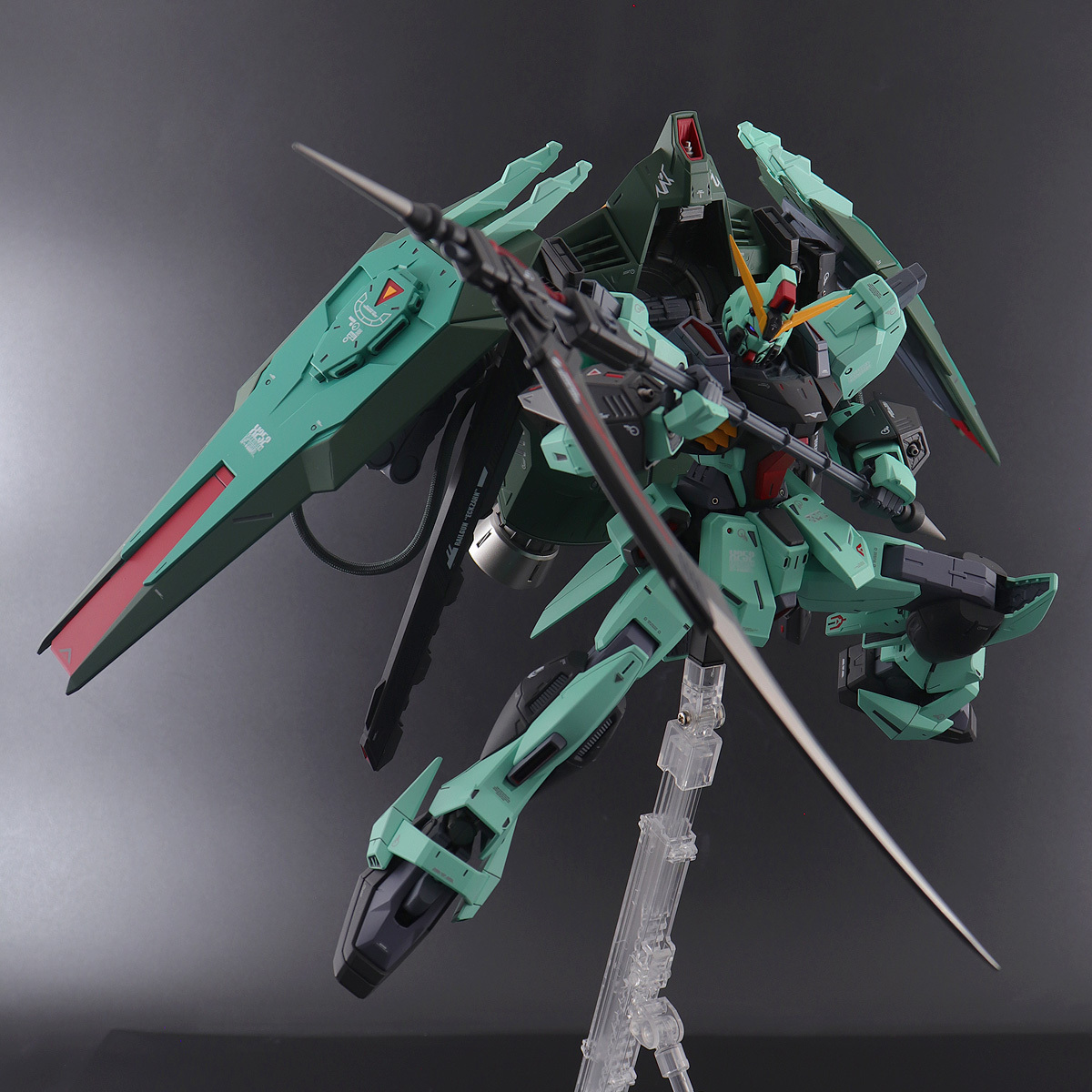 MG 1/100 FULL MECHANICS フォビドゥンガンダム 塗装済完成品 機動戦士ガンダム SEED シャニ・アンドラス_画像2