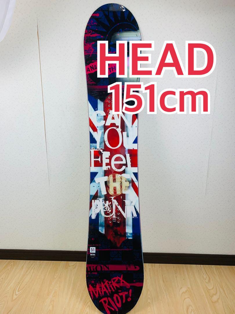 HEAD ヘッド　MATRIX FLOCKA 151cm スノーボード　板のみ　#545915_画像1