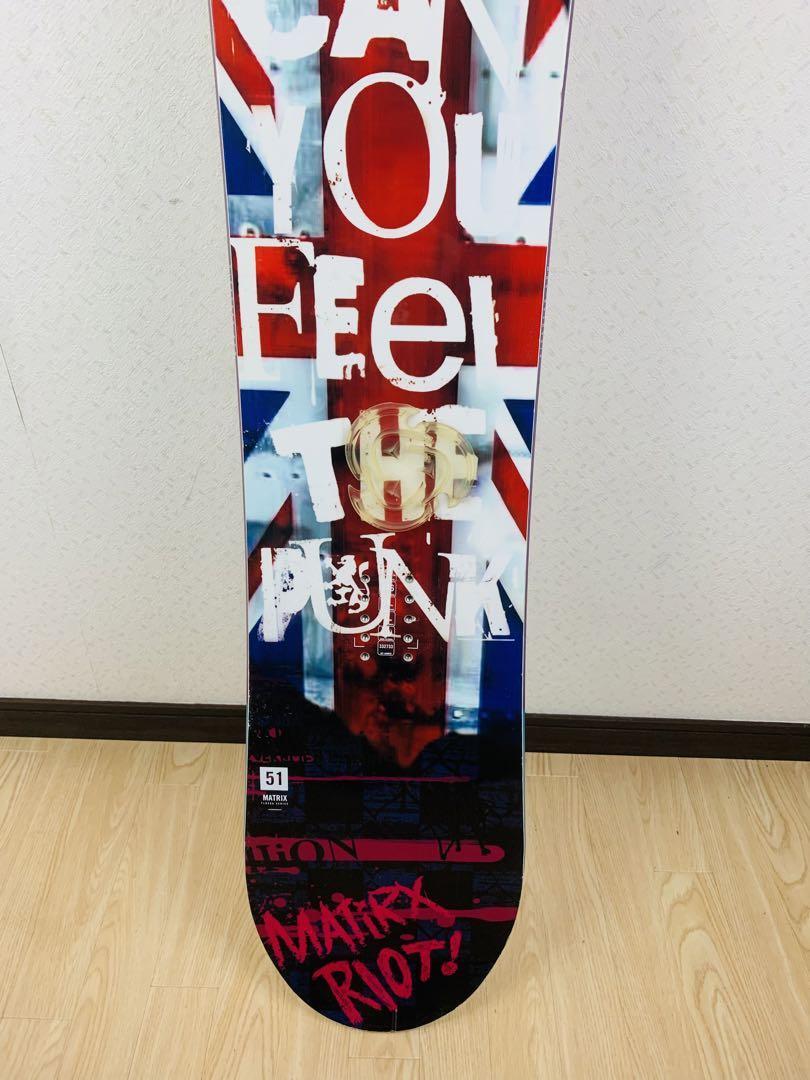 HEAD ヘッド　MATRIX FLOCKA 151cm スノーボード　板のみ　#545915_画像4