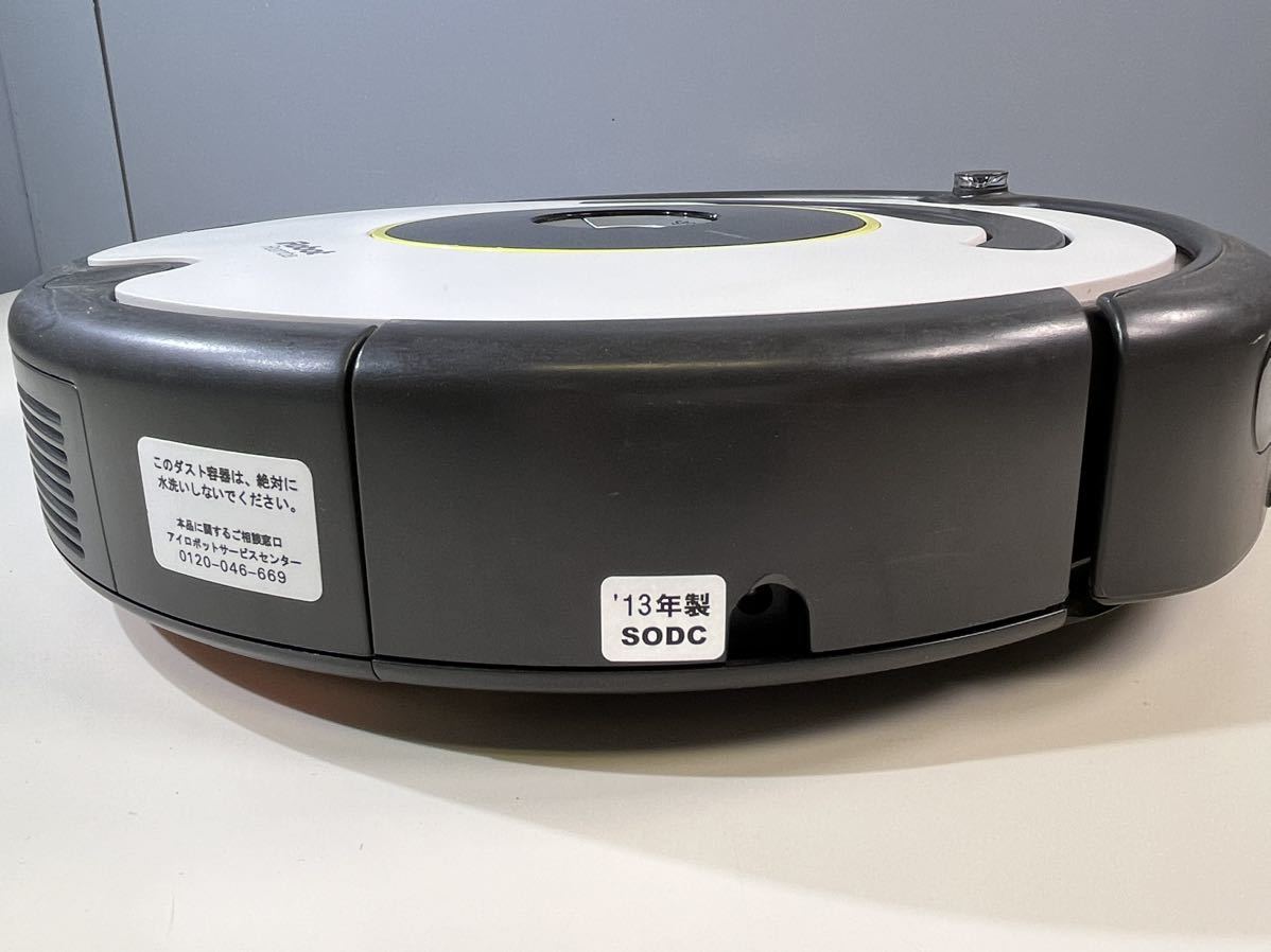 ★iRobot Roomba ロボット掃除機 620 ルンバ アイロボット ロボットクリーナー 2013年製 動作未確認 ジャンク 部品取り 中古品 管理J529_画像6