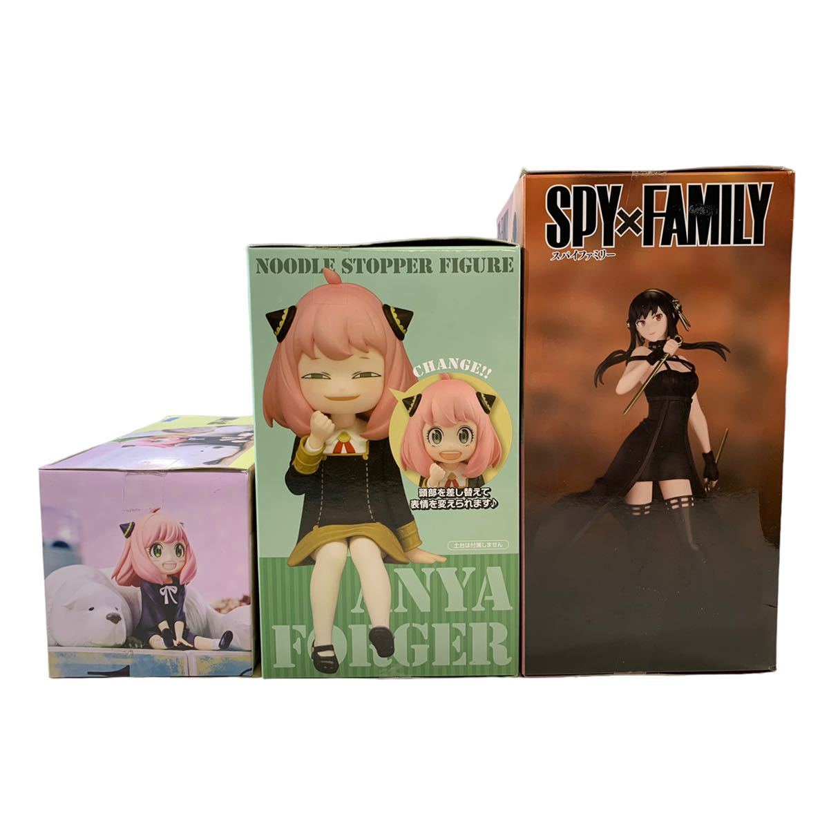 ★未開封品 SPY×FAMILY フィギュア 3個 まとめ売り スパイファミリー アーニャ アーニャ&ボンド ヨル・フォージャー いばら姫 管理J466_画像3