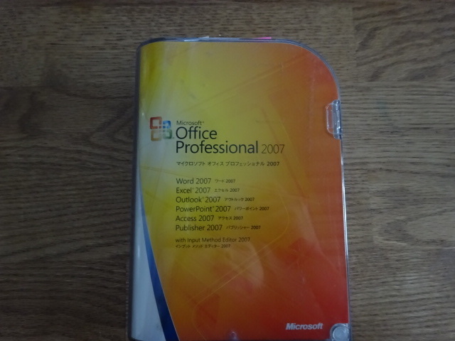 Microsoft Office Professional 2007 中古品/////1500_画像1