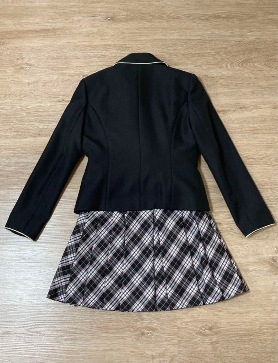 Person's パーソンズ 卒業式 卒服 160 女の子 フォーマル スーツ セットアップ ブレザー スカート 美品