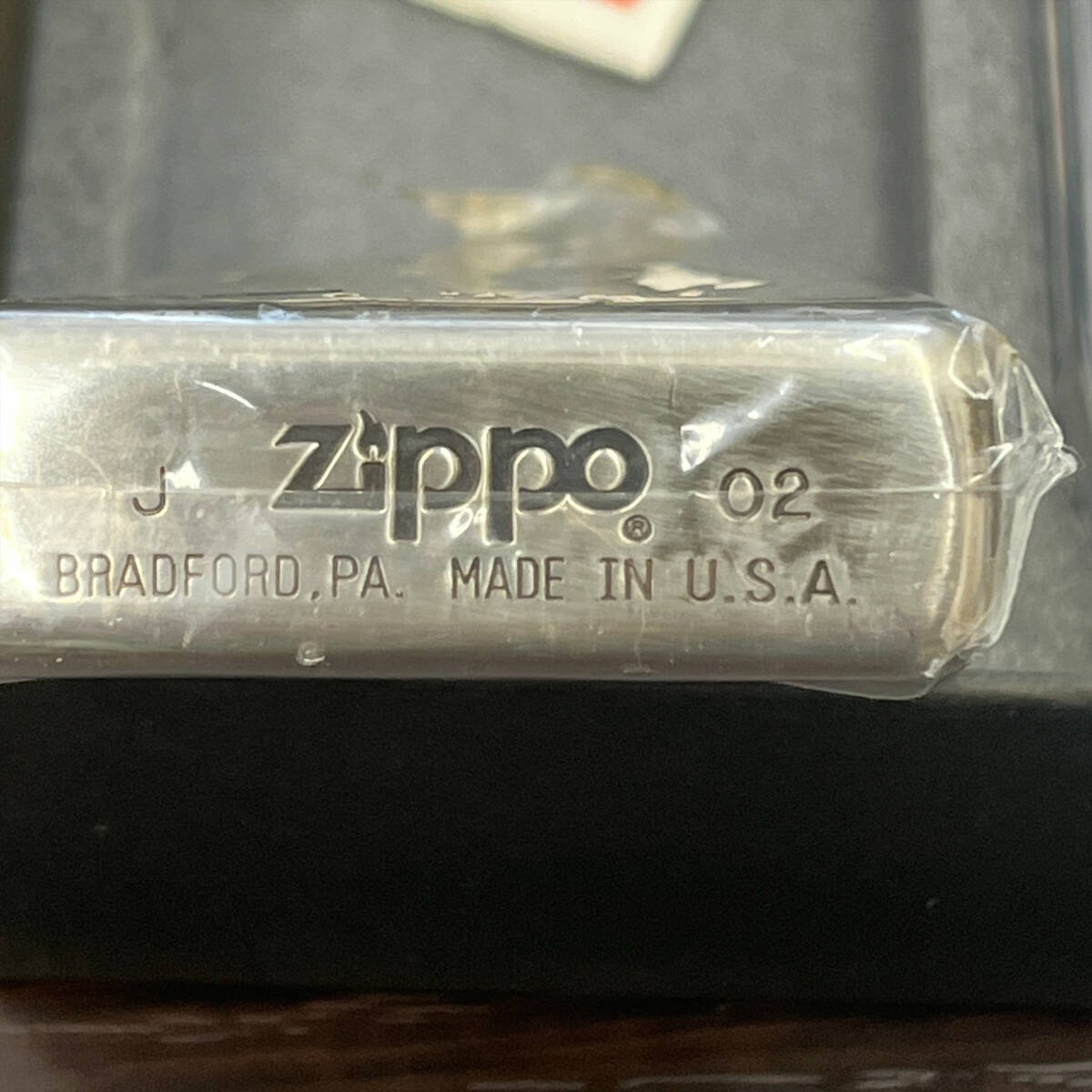 小＃6905　ZIPPO　箱付　携帯灰皿付き　現状保管品　着火未確認_画像4