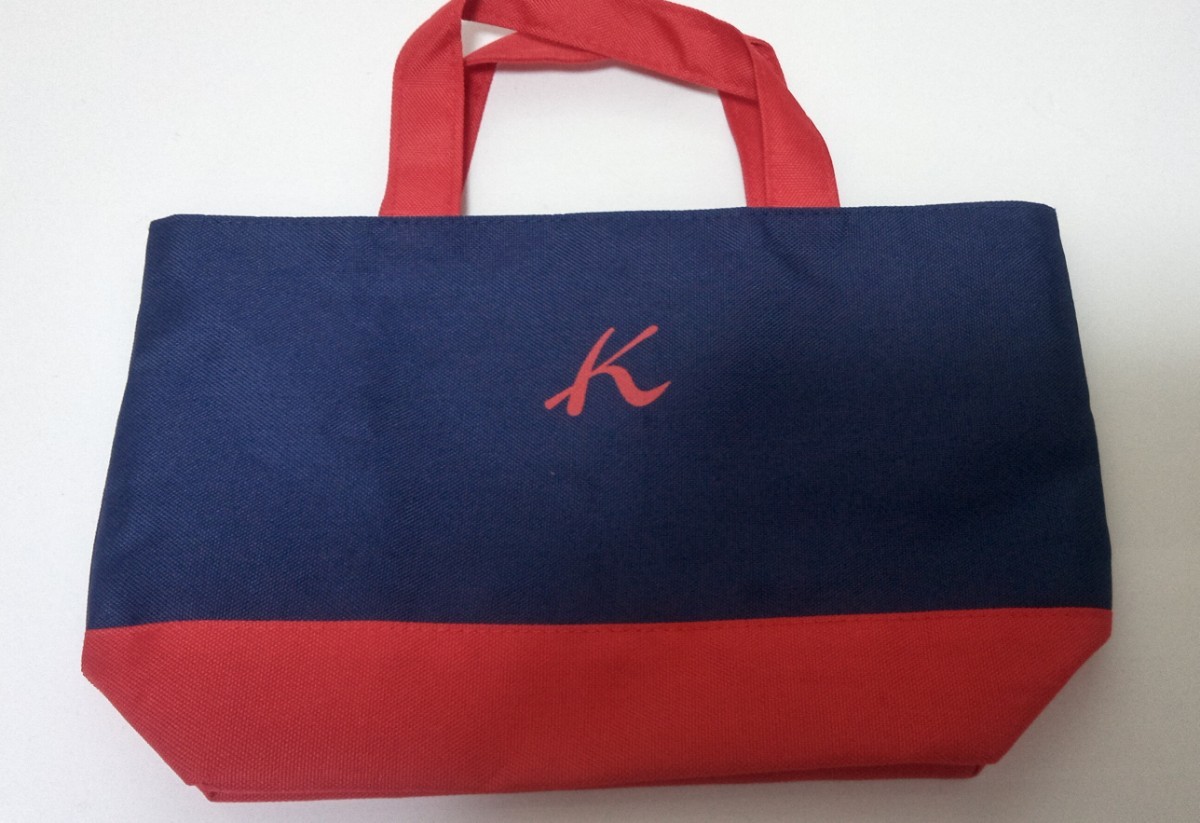 * unused Kitamura * nylon pretty tote bag.:.****