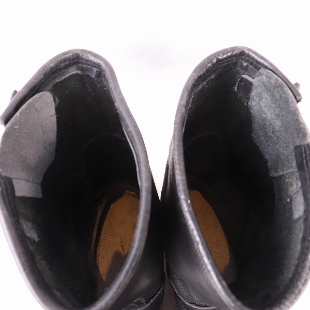 センドラ エンジニア ブーツ ~29.0cm 位 sendra 90's 位 黒 ブーツ メンズ 古着 中古 eb1183_画像9