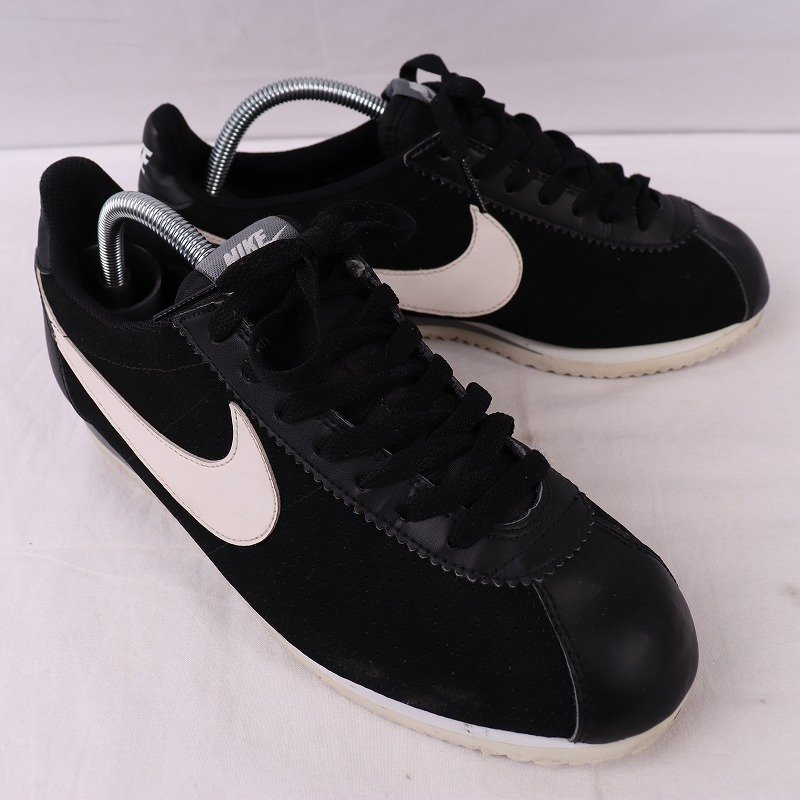 CLASSIC CORTEZ LEATHER 26.5cm/NIKE クラシックコルテッツレザー ナイキ 古着 中古 黒 ブラック 白 メンズ スニーカーxx8003_画像7