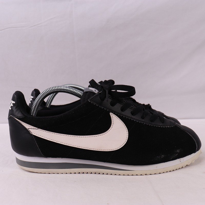 CLASSIC CORTEZ LEATHER 26.5cm/NIKE クラシックコルテッツレザー ナイキ 古着 中古 黒 ブラック 白 メンズ スニーカーxx8003_画像4