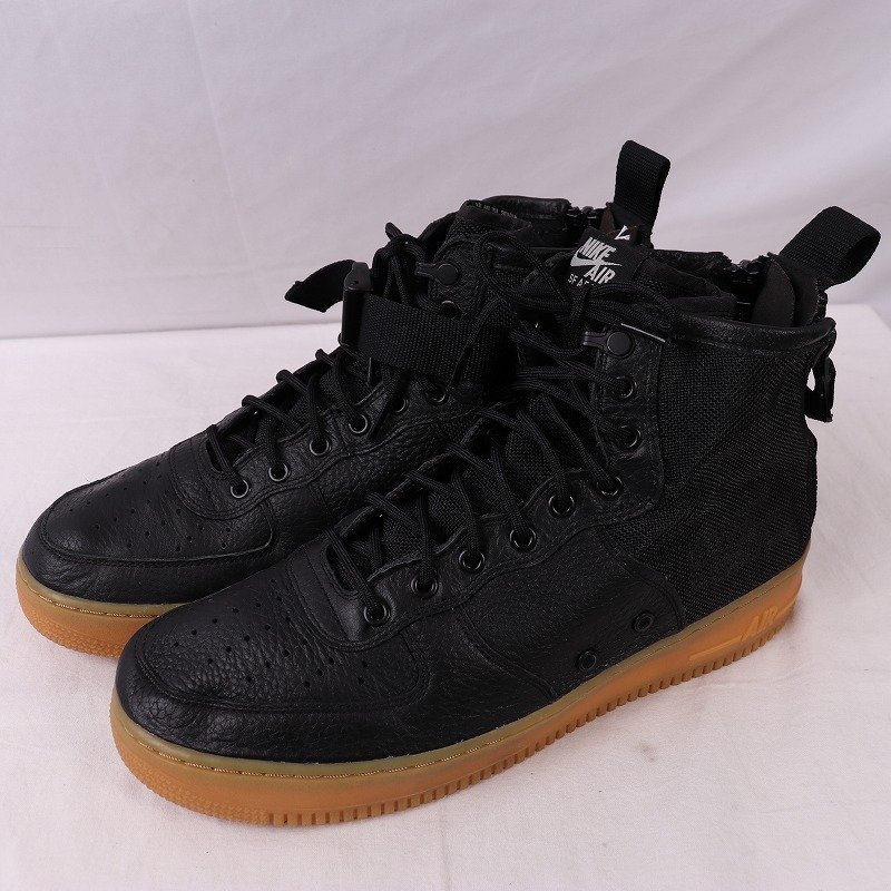 AIR FORCE 1 MID Special Field 29.0cm/NIKE エアフォース1 ミッド ナイキ 古着 中古 黒 ブラック メンズ スニーカーxx8009_画像1