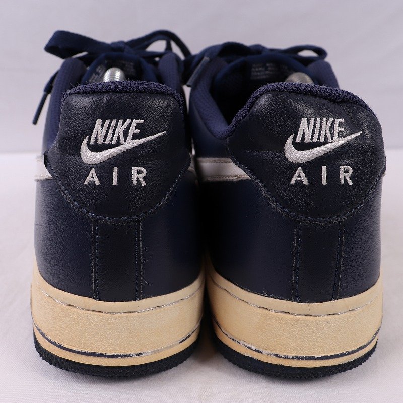 AIR FORCE 1 LOW 26.5cm/NIKE エアフォース 1 ロウ ナイキ 古着 中古 海外展開 ミッドナイトネイビー 白 メンズ スニーカーxx8034の画像2