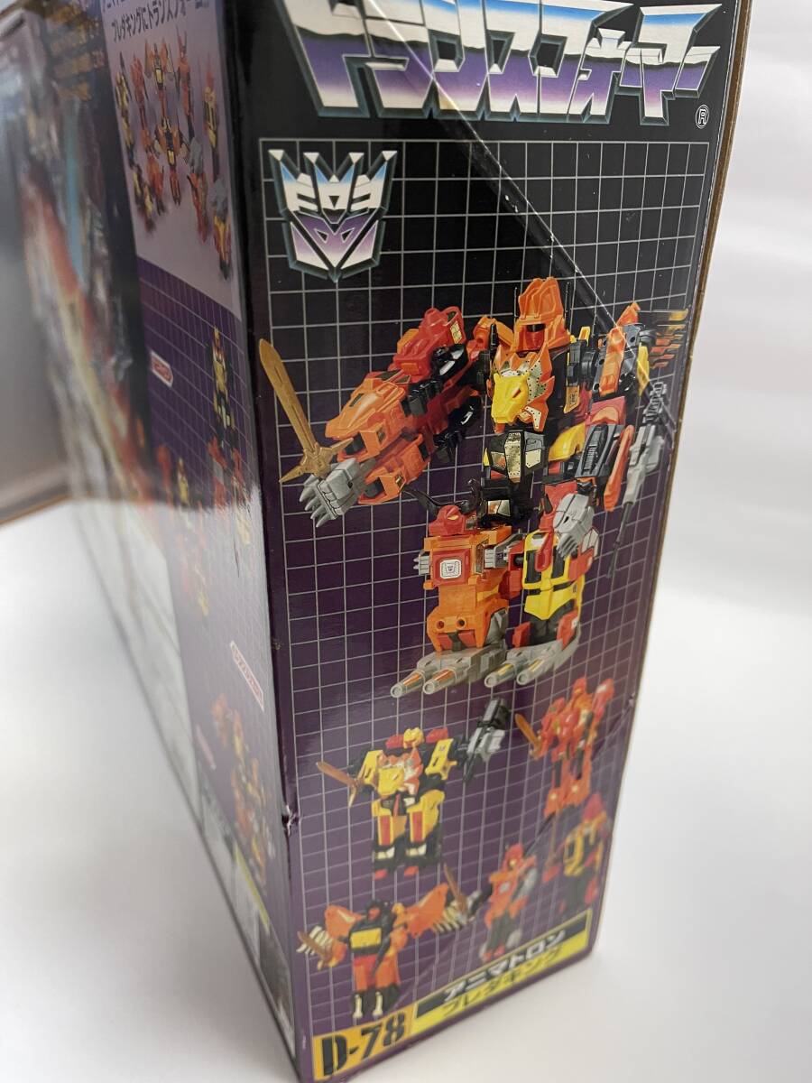 TF トランスフォーマー タカラ 復刻 D-78 プレダキング 20周年記念 送込/G1 アンコール アニマトロン タカラトミー_画像3