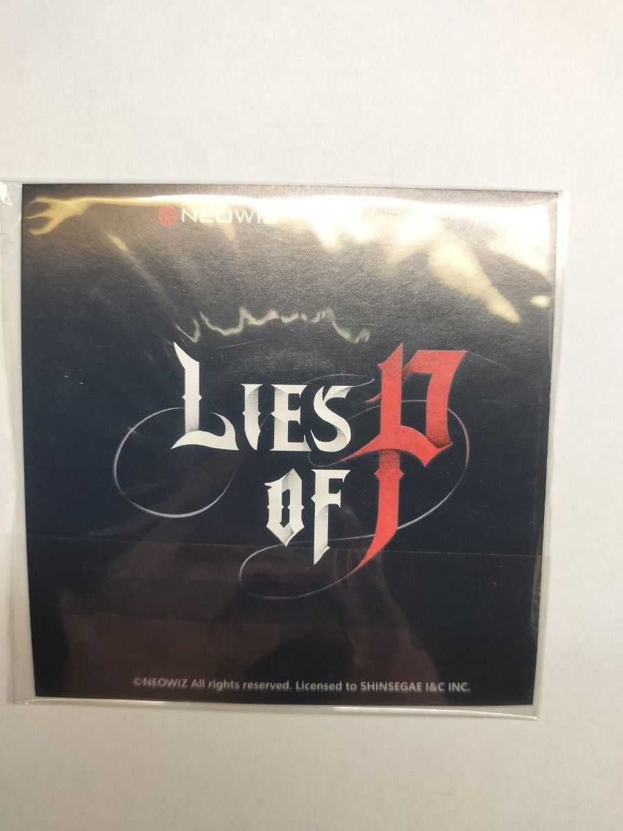 TGS2023  Lies of P　試遊特典　レコード　コースター  ②