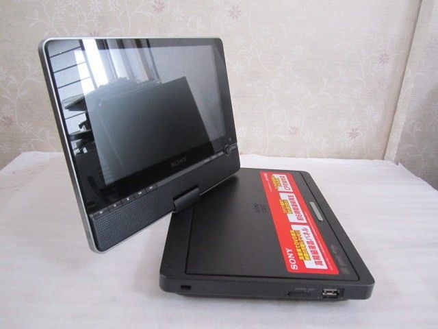 おまけソフト付き SONY ポータブルDVDプレーヤー DVP-FX850 元箱 おまけソフト付き SONY ポータブルDVDプレーヤー DVP-FX850 元箱
