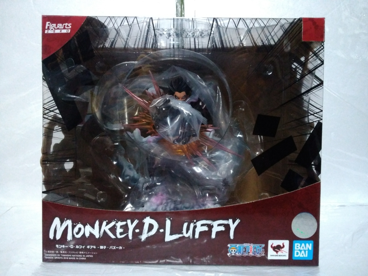 ワンピース Figuarts ZERO モンキー・D・ルフィ ギア4 獅子 バズーカ 1点