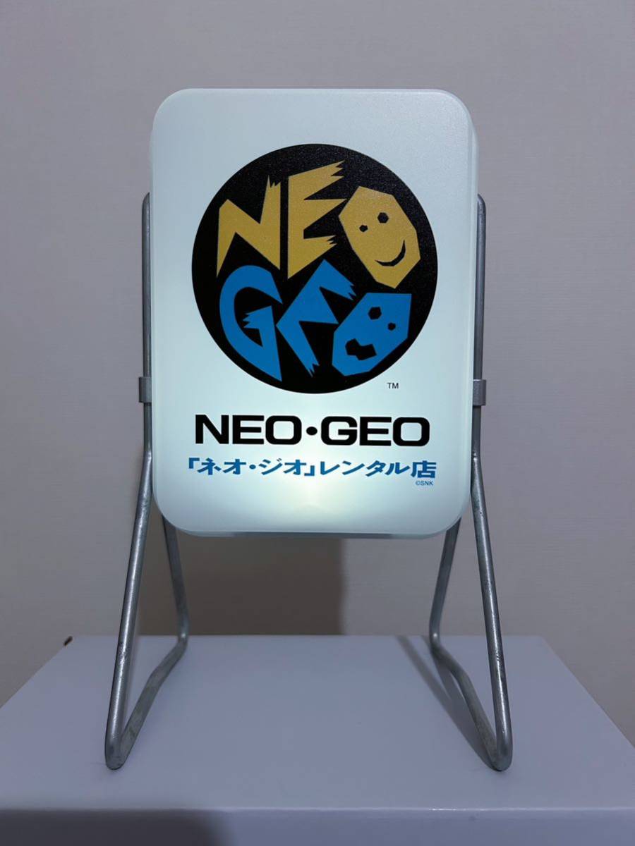 Yahoo!オークション - 復刻 NEOGEO 卓上サイン ネオジオ 看板 Yahoo!オークション - 復刻 NEOGEO 卓上サイン ネオジオ 看板